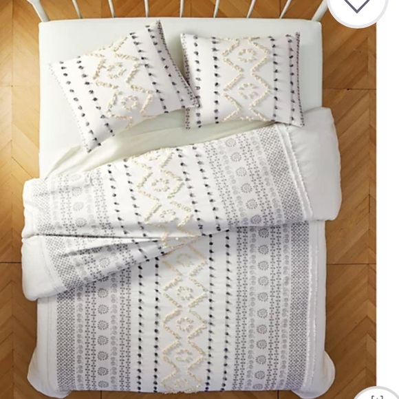 🎁 NWT Full/Queen Comforter with 2 Shams - Picture 2 of 3